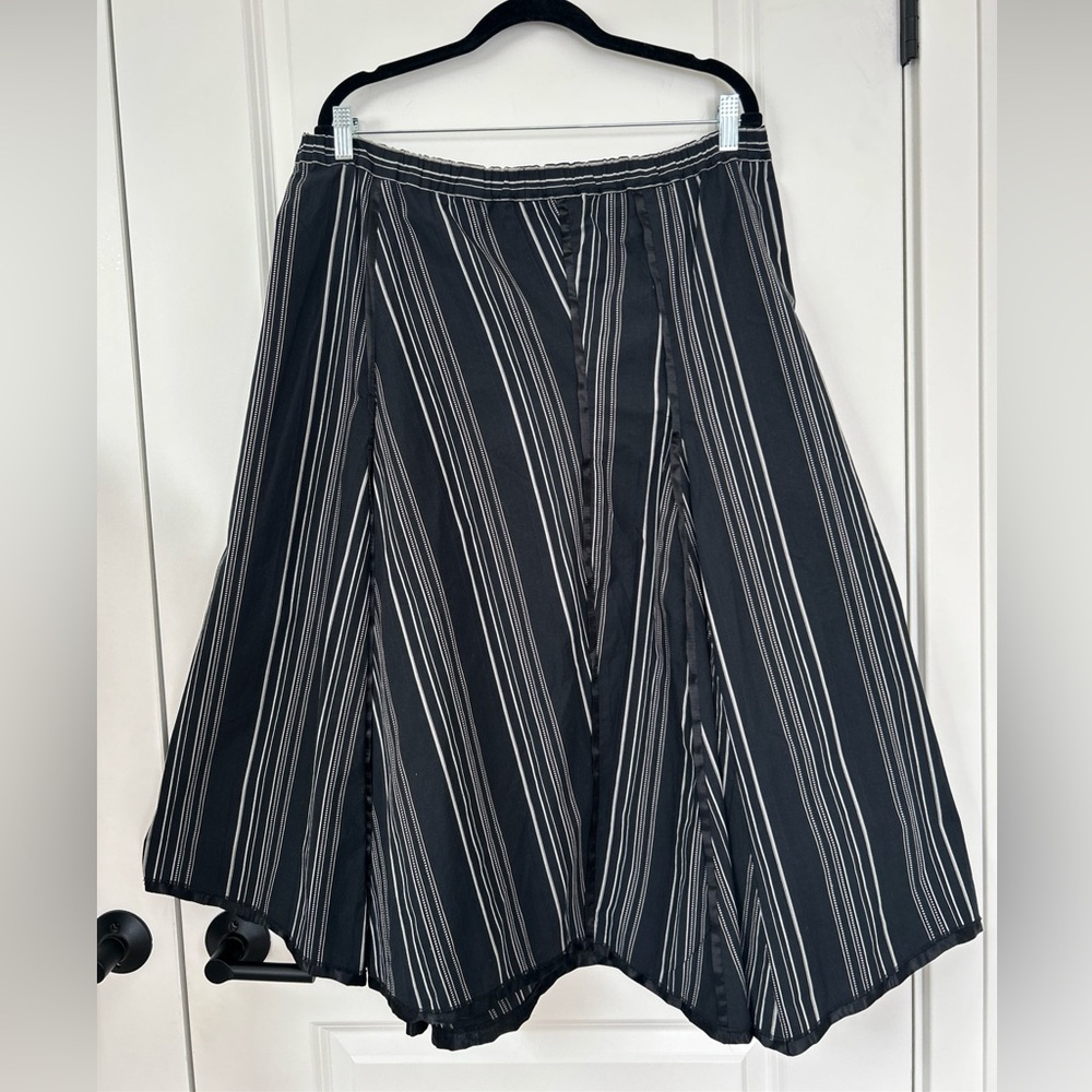 MOYURU One Size OS Striped Ribbon Trim Full Skirt ***SEE NOTE***